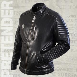 Кожаная куртка Avenger 2 black